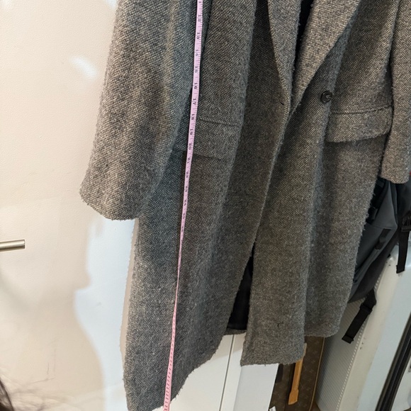 Zara Gray Trench Coat - Picture 5 of 6